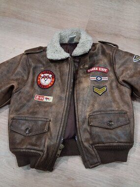 Kids Bomber Aviator Jacket 18 Month